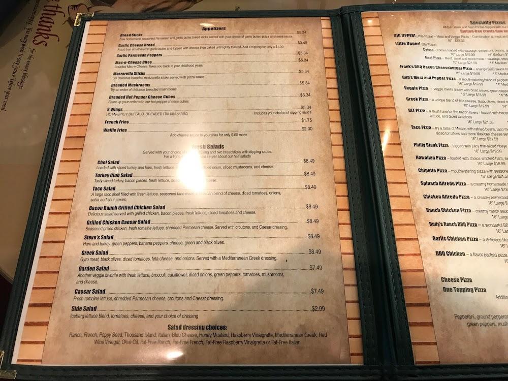 Brooks Uppercrust Pizza-Grill Menu image 3